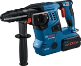 SDS 플러스 기능이 탑재된 Bosch GBH 18V-28 CF 무선 로터리 해머.