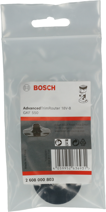 Bosch 8mm 템플릿 가이드 AdvancedTrimRouter 18V-8.