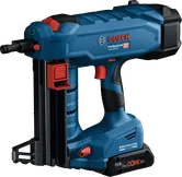 브러시리스 모터가 장착된 Bosch GNB 18V-38 무선 콘크리트 네일러.