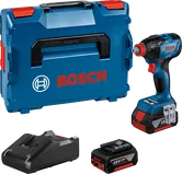 케이스가 포함된 Bosch GDX 18V-210 C 임팩트 드라이버 세트.