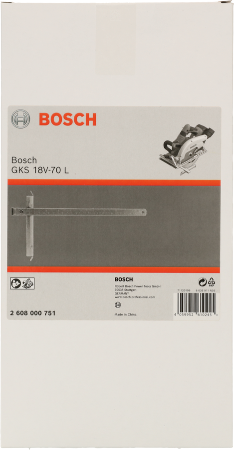 Bosch 병렬 가이드 GKS 18V-70L.