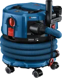Bosch GAS 18V-12 무선 습식 건식 진공 청소기(액세서리 포함).