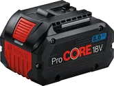 Bosch ProCORE18V 8.0Ah 충전식 배터리 팩.