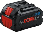 Bosch ProCORE18V 8.0Ah 충전식 배터리 팩.
