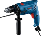 측면 핸들이 달린 Bosch GSB 600 임팩트 드릴.