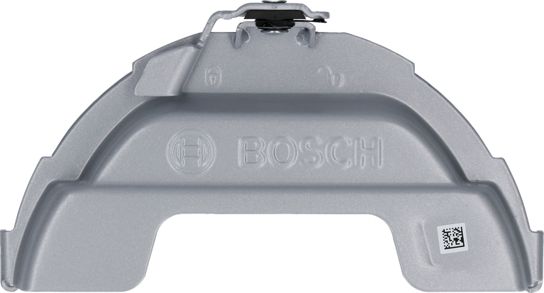 안전한 절단을 위한 Bosch 각도 분쇄기 보호 가드.