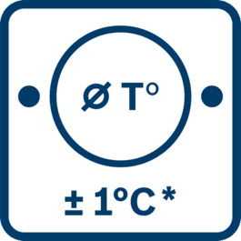 IR 측정 정확도 ± 1.0 °C(사용 환경에 따라 편차가 있을 수 있음)