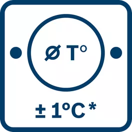 IR 측정 정확도 ± 1.0 °C(사용 환경에 따라 편차가 있을 수 있음)