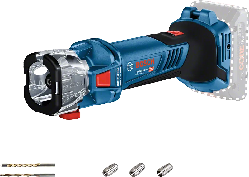 Bosch GCU 18V-30 무선 건식벽체 절단 도구.