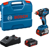 Bosch GDX 18V-200 무선 충격 드라이버 세트.
