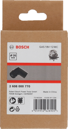 Bosch 35mm 브러시 어댑터 66x43x98mm.
