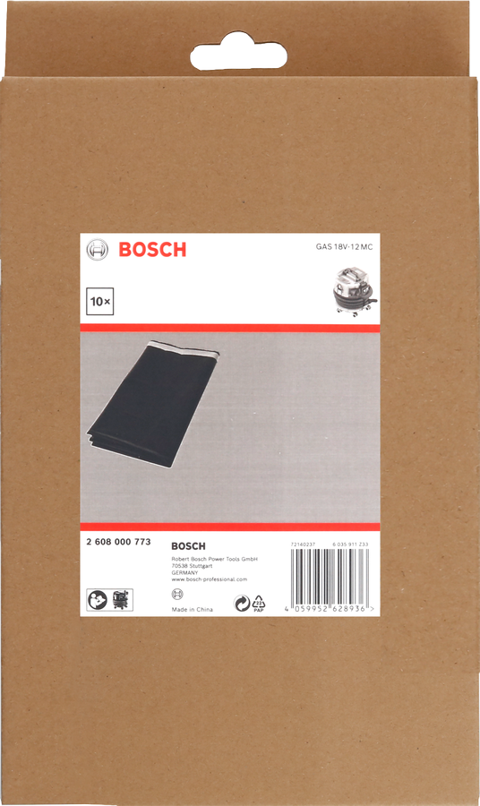 Bosch 폐기물 처리백 265x125x12mm.