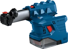 HEPA 필터가 장착된 Bosch GDE 18V-12 집진기.