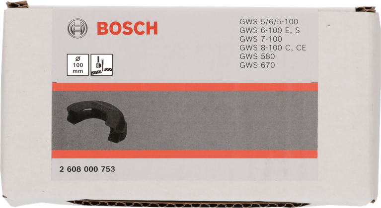 절단용 보호 콤비네이션 가드, 클립식 플라스틱 100mm Bosch 100mm 보호용 절단 가드.