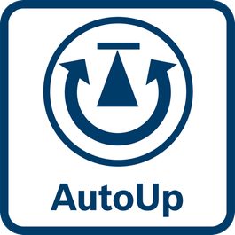  AutoUp 기능이 자동으로 이미지를 상향 배치함