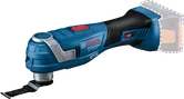 StarlockPlus 블레이드가 장착된 Bosch GOP 18V-34 무선 멀티툴.
