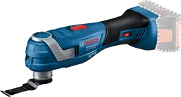 StarlockPlus 블레이드가 장착된 Bosch GOP 18V-34 무선 멀티툴.