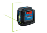 녹색 선이 있는 Bosch GLL 12-22 G 레이저 레벨링 도구.