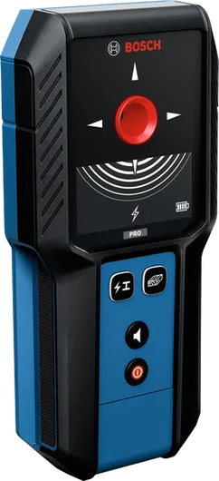 Bosch GMS 120-27 활선 및 금속 탐지기.