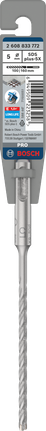 PRO SDS plus-5X 해머 드릴 비트, 5 x 100 x 160mm PRO SDS plus-5X 해머 드릴 비트, 5 x 100 x 160mm