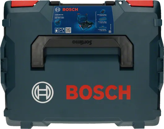 GAS 18V-12 MC 진공 청소기용 Bosch 청소 키트 케이스.