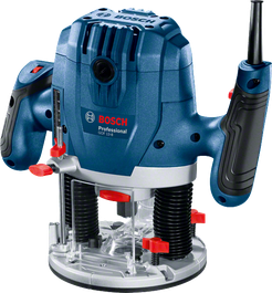 목공용 Bosch GOF 13-8 플런지 라우터.