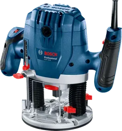 목공용 Bosch GOF 13-8 플런지 라우터.