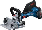 정밀한 목재 접합을 위한 Bosch GFF 18V-22 무선 비스킷 조인터.
