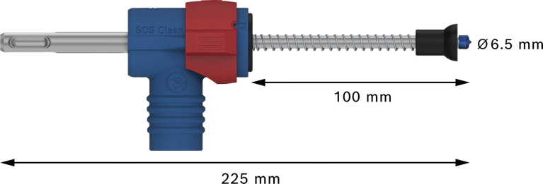 Bosch EXPERT SDS Clean plus-8X 드릴 비트 세트 6.5x100x225mm.
