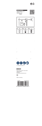 EXPERT SDS Clean plus-8X 해머 드릴 비트 세트 12 x 200 x 350 Bosch EXPERT SDS Clean plus-8X 12 x 200 x 350 드릴 비트 세트.