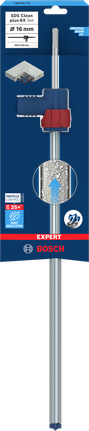 EXPERT SDS Clean plus-8X 해머 드릴 비트 세트 16 x 400 x 550 Bosch EXPERT SDS Clean plus-8X 16×400×550mm 드릴 비트.