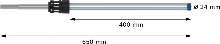 Bosch EXPERT SDS Clean max-8X 해머 드릴 비트 24x650mm.