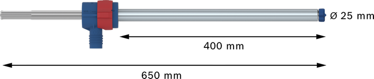 Bosch EXPERT SDS Clean max-8X 25mm 해머 드릴 비트.