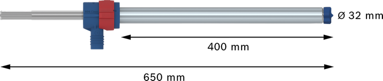 Bosch EXPERT SDS Clean max-8X 해머 드릴 비트 32x650mm.