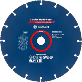Bosch EXPERT 카바이드 멀티 휠 커팅 디스크 230mm.