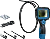 Bosch GIC 4-23 C 검사 카메라와 액세서리.