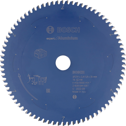 Bosch 엑스퍼트 알루미늄 톱날 254×30mm.