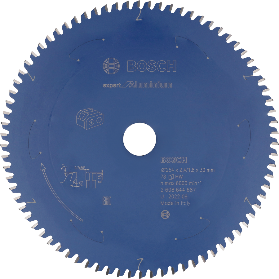 Bosch 엑스퍼트 알루미늄 톱날 254×30mm.