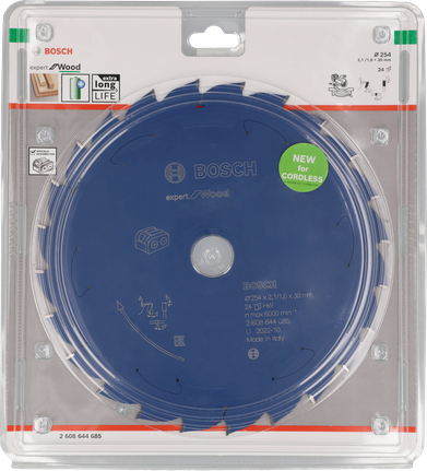 Bosch Expert for Wood 254×2.1/1.6×30 T24 원형 톱날.