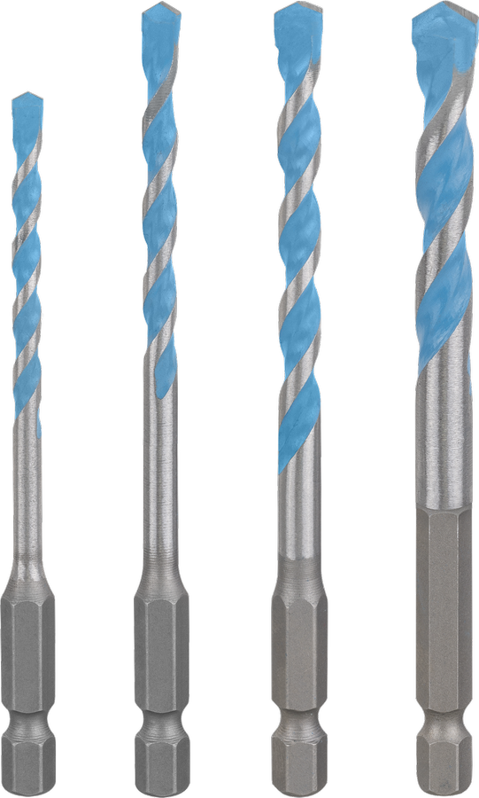 Bosch EXPERT HEX-9 멀티 건설용 드릴 비트 세트, 4개.