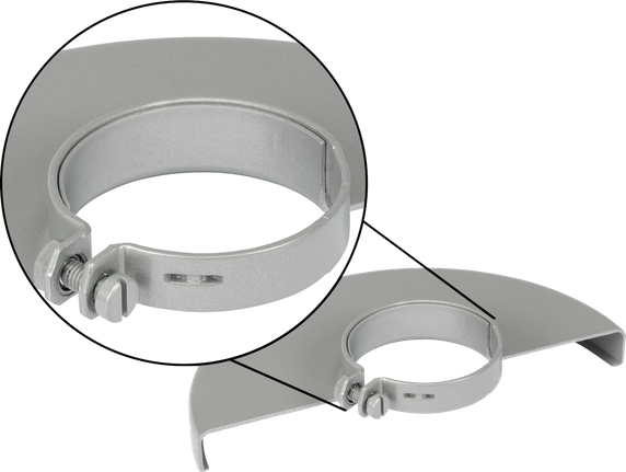 각도 그라인더 안전을 위한 Bosch 보호 가드.