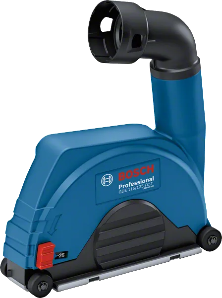 각도 그라인더용 Bosch GDE 115/125 FC-T 먼지 제거 가드.