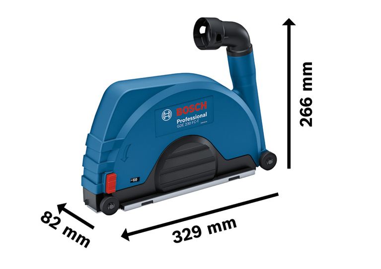 Bosch GDE 230 FC-T 먼지 제거 가드, 시스템 액세서리.