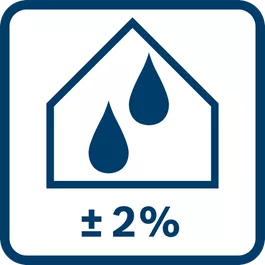 상대 습도 측정 정확도 ± 2 %(사용 환경에 따라 편차가 있을 수 있음)