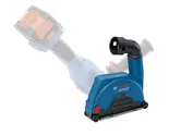각도 그라인더용 Bosch GDE 115/125 FC-T 먼지 제거 가드.
