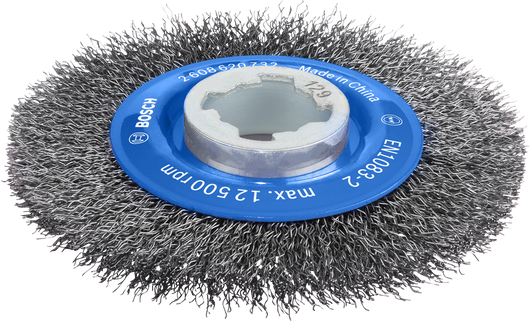 Bosch PRO Metal clean X-Lock 와이어 휠, 직경 115mm.