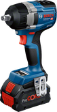 ProCORE18V 배터리가 장착된 Bosch 무선 충격 렌치 GDS 18V-750.