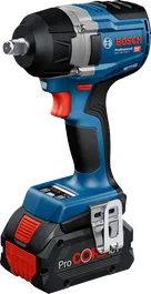 ProCORE18V 배터리가 장착된 Bosch 무선 충격 렌치 GDS 18V-750.