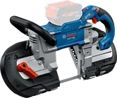 금속 절단용 Bosch GCB 18V-127 무선 밴드톱.