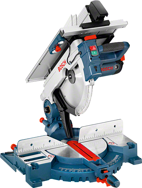 GTM 12 JL 통합 테이블 톱이 장착된 Bosch GTM 12 콤비네이션 톱.